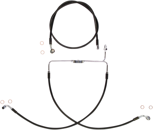 Line Brake Kit Xr Blk Black, Chrome Oversize [+102 mm (4'')], 1, nordicamoto.ro