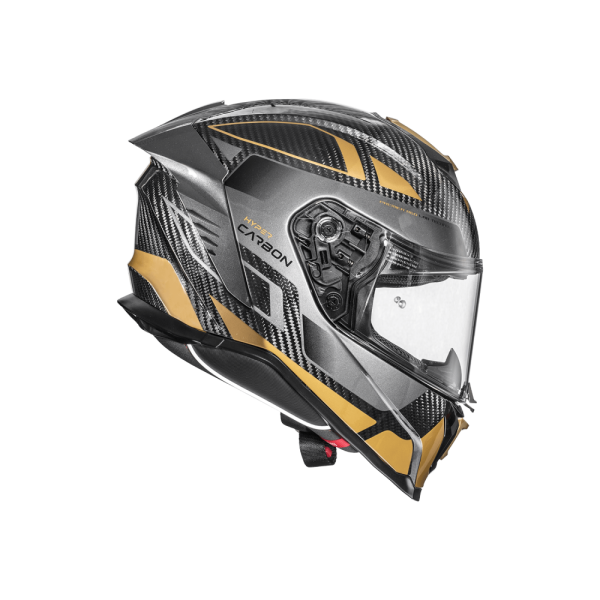 Casca Premier Hyper Carbon sisak, szürke/arany, 2XL, 2, nordicamoto.ro