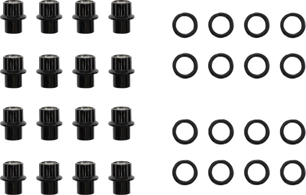 Carbon Lug Nuts Silver, 2, nordicamoto.ro