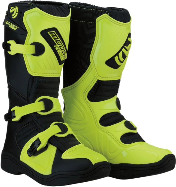 Moose Racing M1.3 gyermekcsizma – fluoreszkáló sárga – 36-os méret, 1, nordicamoto.ro