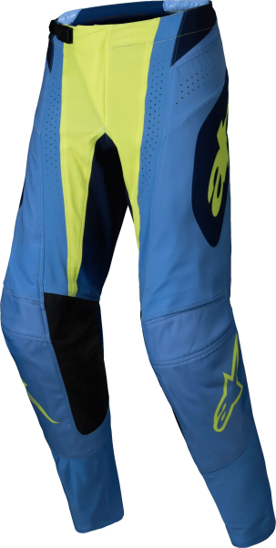 Pantaloni Alpinestars Techstar Melt Blue/Yellow 38, 1, nordicamoto.ro