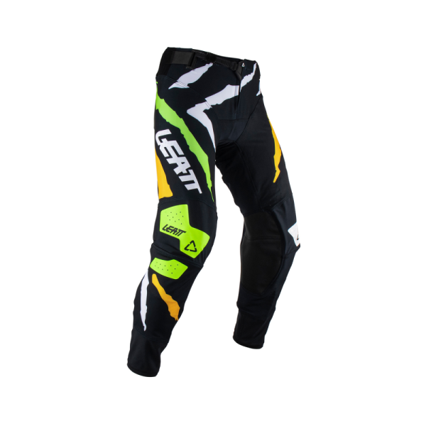 Pantaloni Leatt Moto 5.5 IKS Citrus Tiger Black/White/Orange/Fluo Green XL, 1, nordicamoto.ro