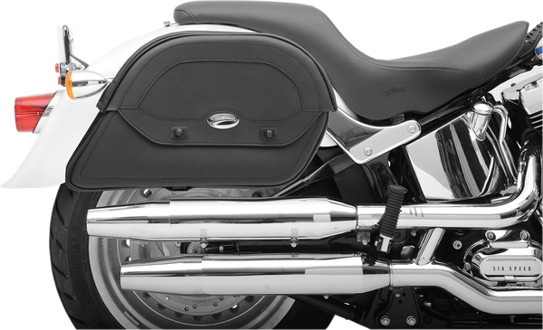 Custom Fit Cruis'n Slant Saddlebags Black Jumbo, 3, nordicamoto.ro
