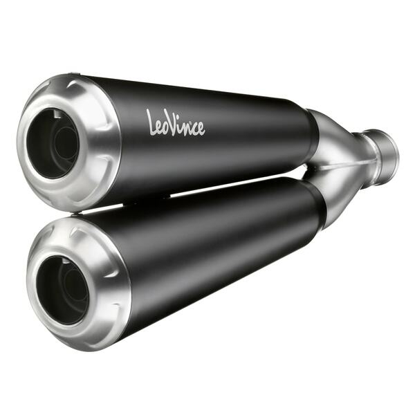 Gp Duals Slip-on Muffler Sandblast, 2, nordicamoto.ro