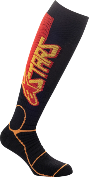Șosete Alpinestars MX Pro Black/Yellow/Orange, 1, nordicamoto.ro