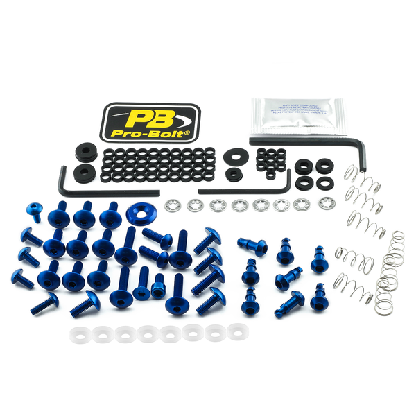 Fairing Bolt Kit For Yamaha Blue, 1, nordicamoto.ro