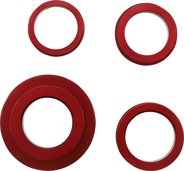 Captive Wheel Spacer Red, 1, nordicamoto.ro