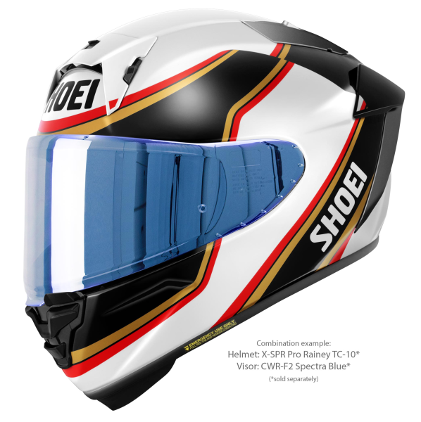 Casca Integrala SHOEI X-SPR PRO RAINEY TC-10 Negru/Auriu/Alb L, 2, nordicamoto.ro