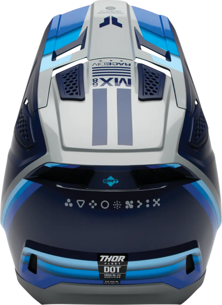 Thor Fleet Defy sisak, szürke/kék, S-es méret, 4, nordicamoto.ro