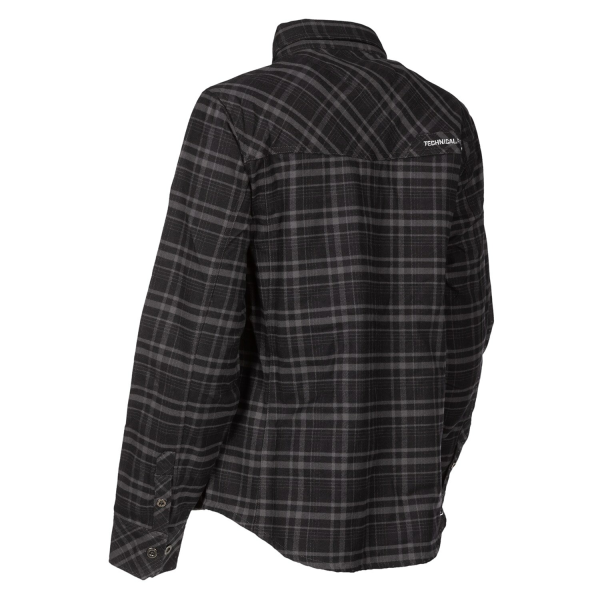 Camasa Dama Klim Upland Flannel Black - Asphalt, 12, nordicamoto.ro