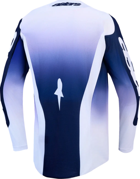 Alpinestars Racer Air póló, borostyánfehér/kék, S-es méret, 3, nordicamoto.ro