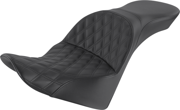 Explorer Lattice Stitch Seat Black, 1, nordicamoto.ro
