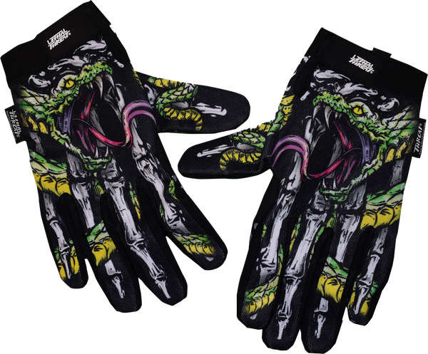 Glove Snakebite Blk 2x Black 2XL, 1, nordicamoto.ro