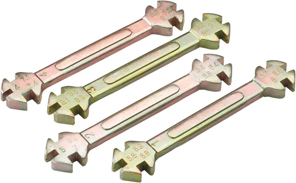 MOOSE RACING Spoke Wrench Set Dichromate, 1, nordicamoto.ro