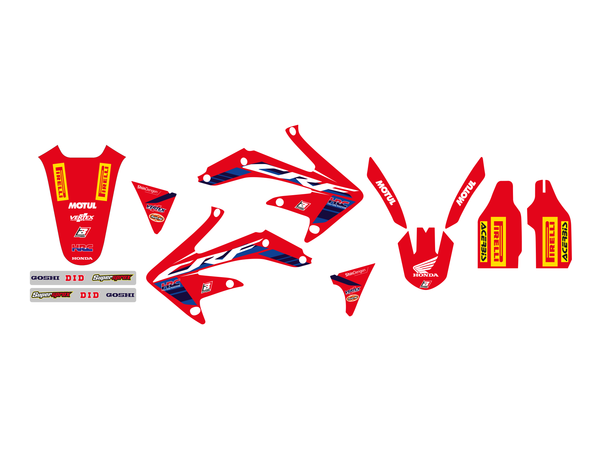 Blackbird Racing Replica Team Honda Hrc 2022 Graphics Kit Red, 2, nordicamoto.ro