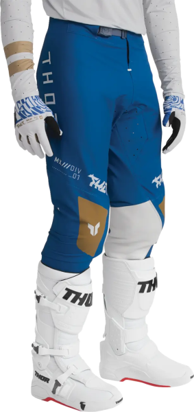 Thor Sportmode Mind Control kesztyű, világosszürke/kék, XL, 4, nordicamoto.ro