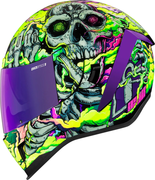 Icon Airform Hippy Dippy Green M sisak, 16, nordicamoto.ro