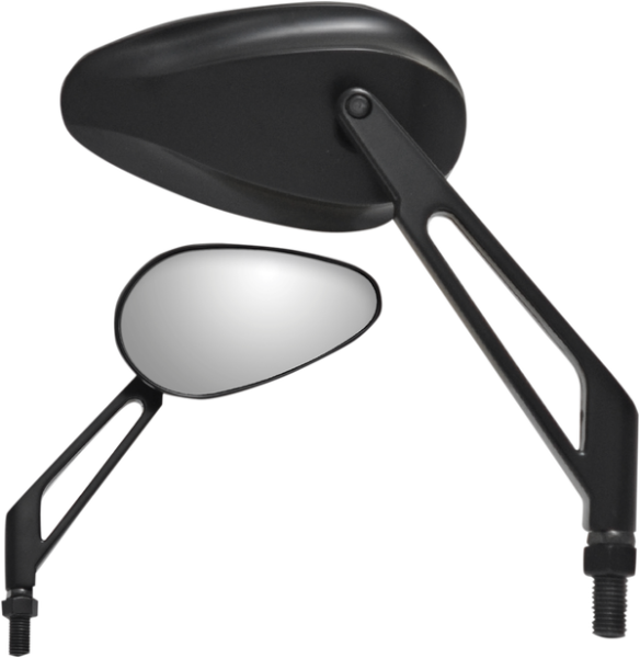 X-treme Mini Teardrop Mirror Black, 1, nordicamoto.ro