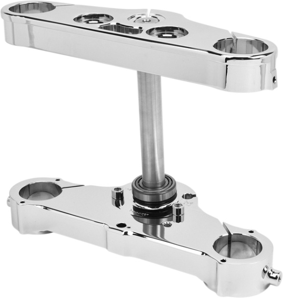 Softail 4Â° Triple Tree Kit Chrome, 1, nordicamoto.ro