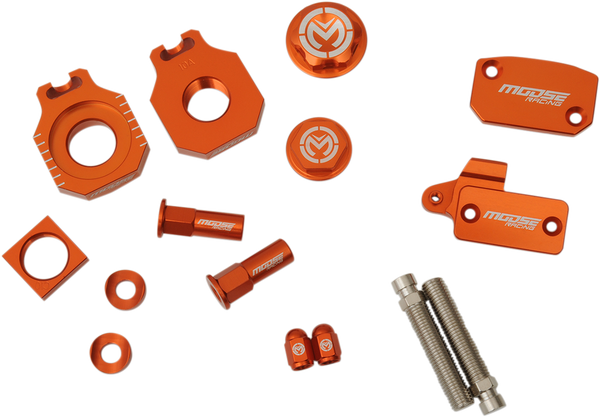 MOOSE RACING Bling Pack Kit Orange, Anodized, 1, nordicamoto.ro