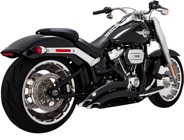 Big Radius Exhaust System Black, 1, nordicamoto.ro