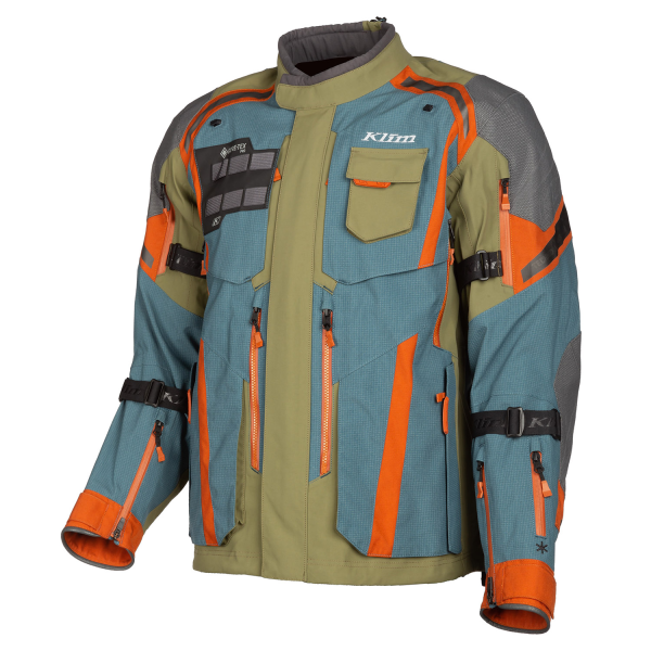 Geaca Moto Textila Klim Badlands Pro A3 Monument Gray - Petrol, 7, nordicamoto.ro