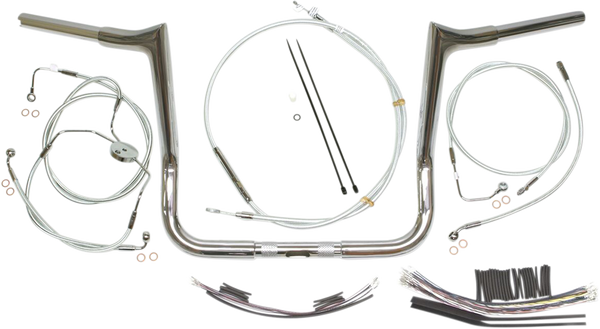 1-1/4(r) Viking Handlebar Installation Kit Silver, 1, nordicamoto.ro