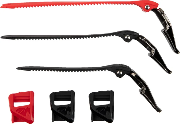 Radial Boots Strap Kit Black, Red, 1, nordicamoto.ro