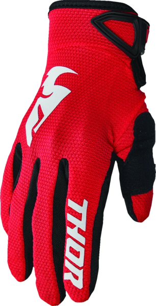 Manusi Copii Thor Sector Red/White L, 1, nordicamoto.ro