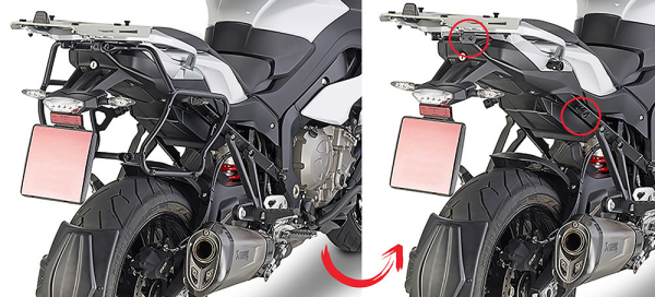 Kappa BMW S 1000XR '15 oldalsó csomagtartó-keret, 1, nordicamoto.ro