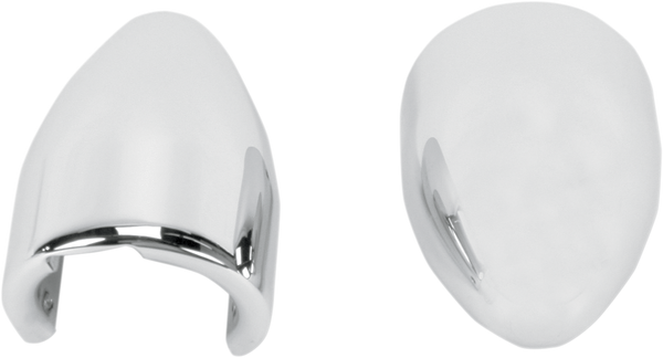 Fork Bullets Axle Nut Covers Chrome, 1, nordicamoto.ro