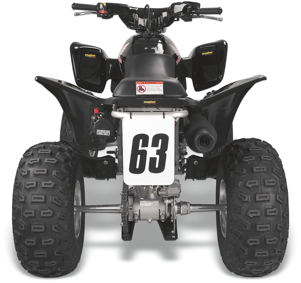 Universal Number Plate White, 1, nordicamoto.ro