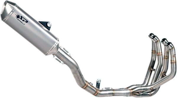 Force Full Exhaust Systems Silver, 1, nordicamoto.ro