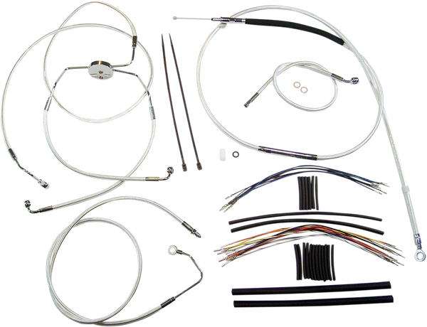 Sterling Chromite Ii® Designer Handlebar Installation Kit Silver, 3, nordicamoto.ro