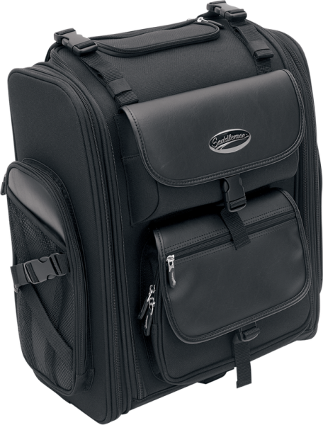 S2200e Expandable Sissy Bar Bag Black, 5, nordicamoto.ro