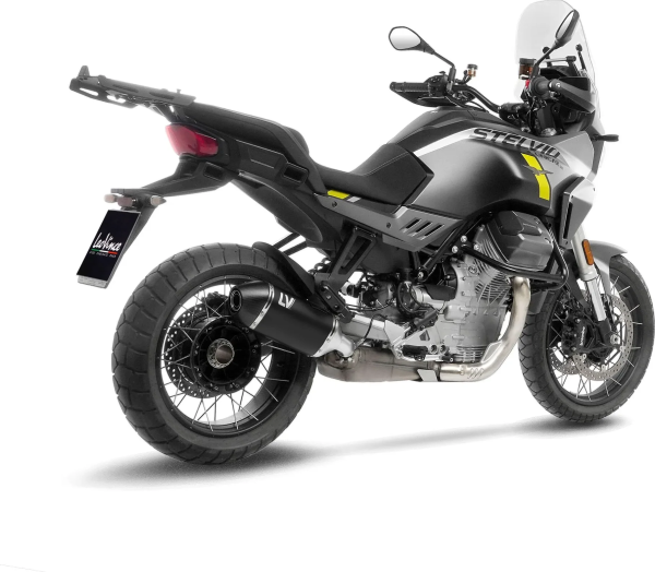 LeoVince LV-14 Black Edition Slip-On kipufogórendszer a Moto Guzzi Stelvio-hoz, 6, nordicamoto.ro