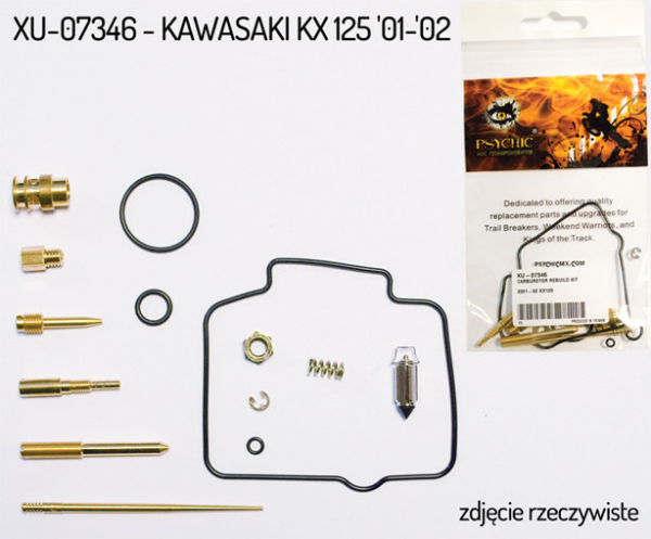 KAWASAKI KX 125 '01–'02 PSIHIC karburátor-javítókészlet (26-1410) (1 karburátorhoz), 1, nordicamoto.ro