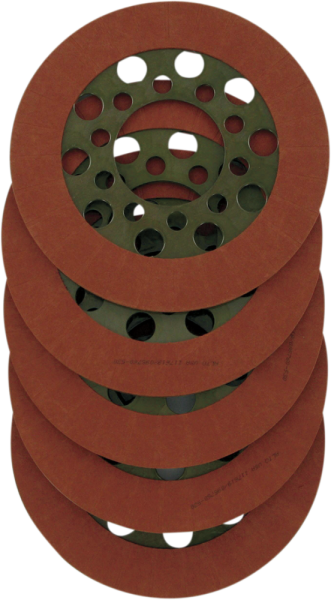 Red Eagle Organic Clutch Friction Plate Set Red, 1, nordicamoto.ro