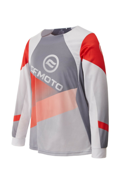 TRICOU COPII MÂNECĂ LUNGĂ CFMOTO – PORTOCALIU GRADIENT _6-7, 1, nordicamoto.ro