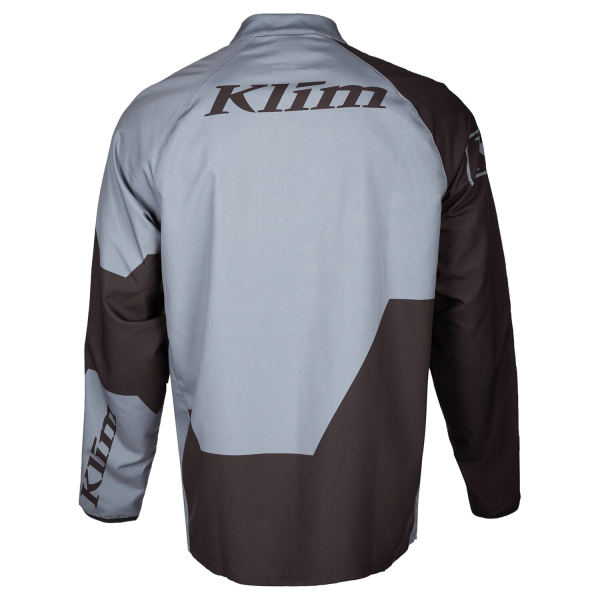 Hanorac Klim Revolt 1/4 Zip Black - Strike Orange, 10, nordicamoto.ro