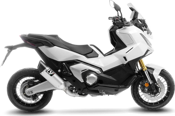 LeoVince LV-14 R titán csúszócső-kipufogórendszer a Honda X-ADV 750 / Forza 750 modellekhez, 3, nordicamoto.ro