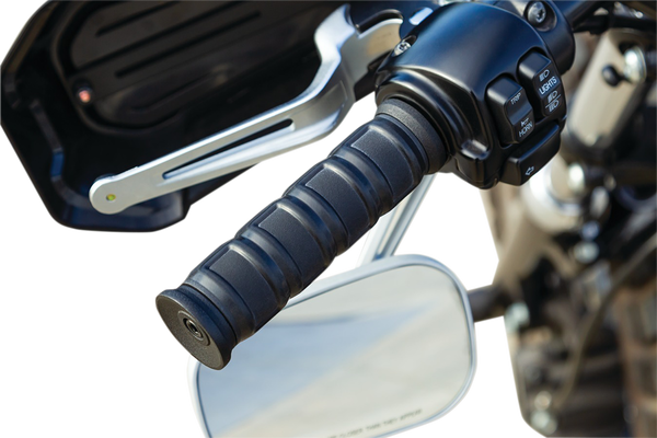 Dillinger Handlebar Grips Black, 1, nordicamoto.ro