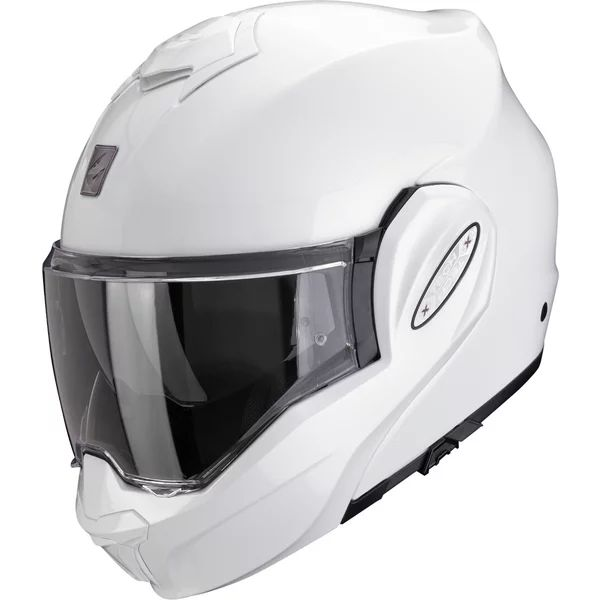 SCORPION EXO-TECH EVO PRO SOLID XL moduláris, hátrafelé nyitható sisak, világosszürke, 8, nordicamoto.ro