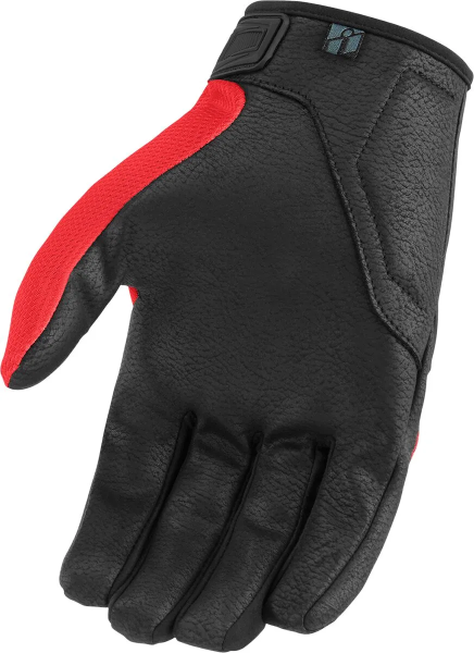 Manusi Icon Hooligan™ CE piros S, 6, nordicamoto.ro