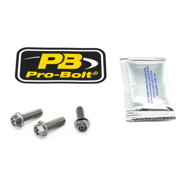 Titanium Brake & Clutch Lever Perch Pinch Bolt Kit, 1, nordicamoto.ro
