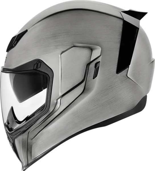Casca Icon Airflite™ Quicksilver Black/Silver 3XL, 4, nordicamoto.ro