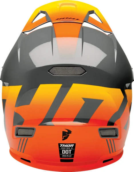Casca Thor Sector 2 Carve Gray/Orange S, 4, nordicamoto.ro
