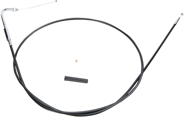 Black Vinyl Throttle/idle Cable Black, 1, nordicamoto.ro