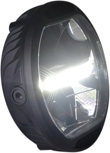 Universal Led Headlight Black, 2, nordicamoto.ro
