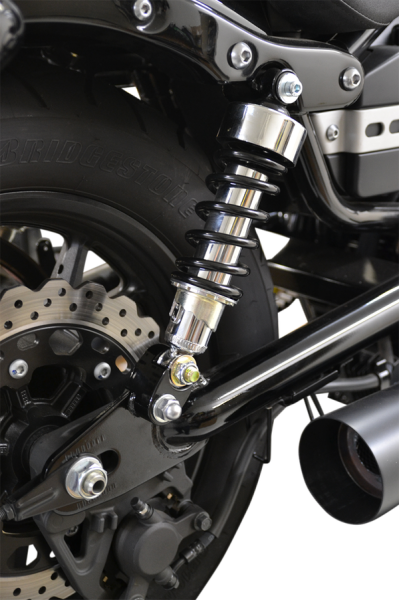 Rear Suspension Raise Up Kit Black, Chrome, 1, nordicamoto.ro
